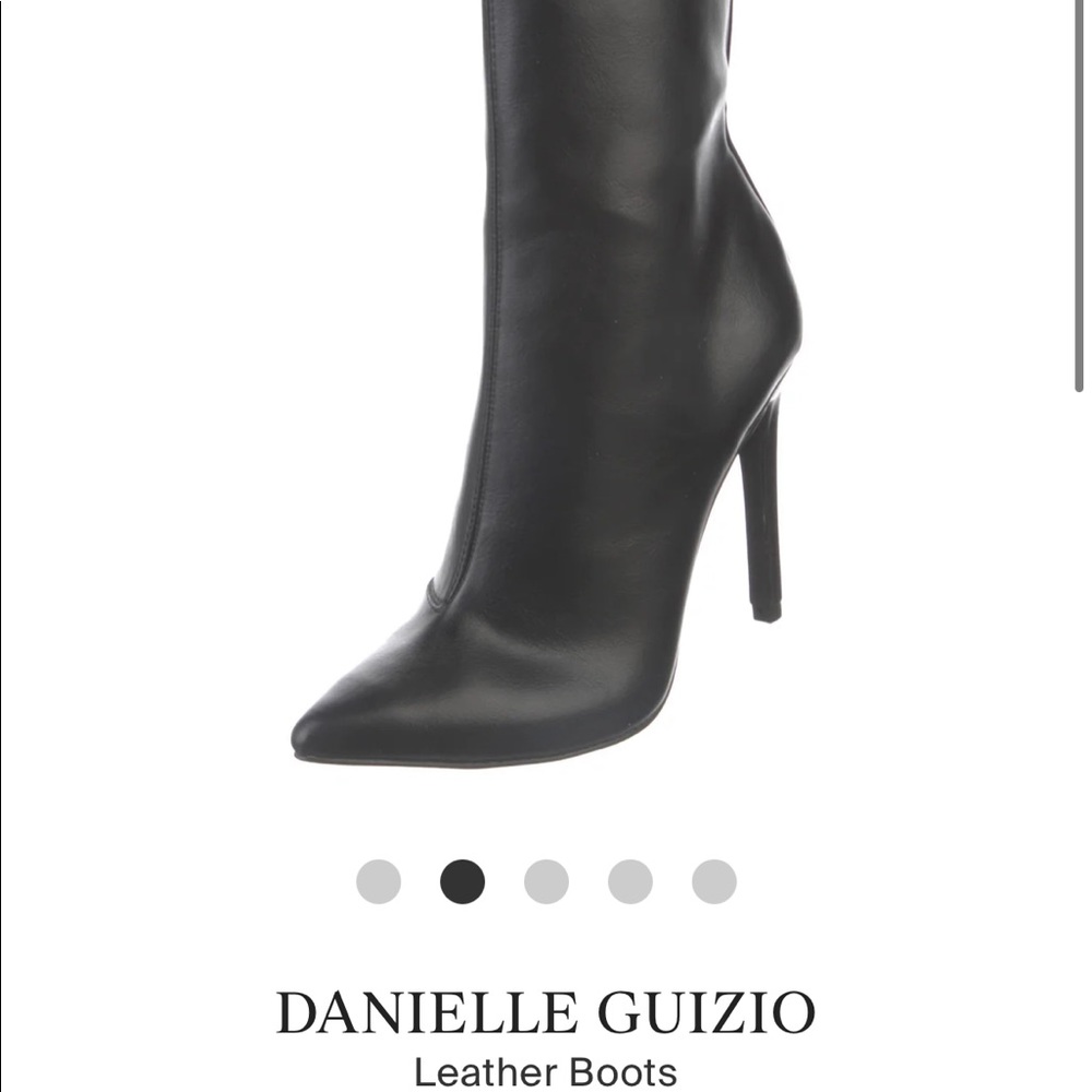 Danielle Guizo Leather Boots